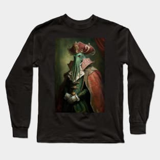 Cthulhu Period Portrait Long Sleeve T-Shirt